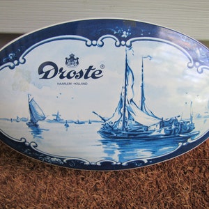Vintage Droste Harlem-Holland Tin