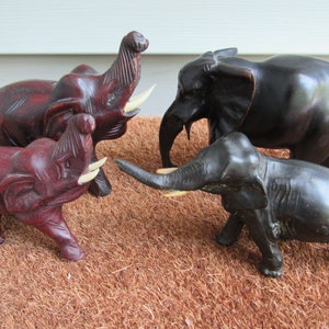 Vintage Elephant Figurines