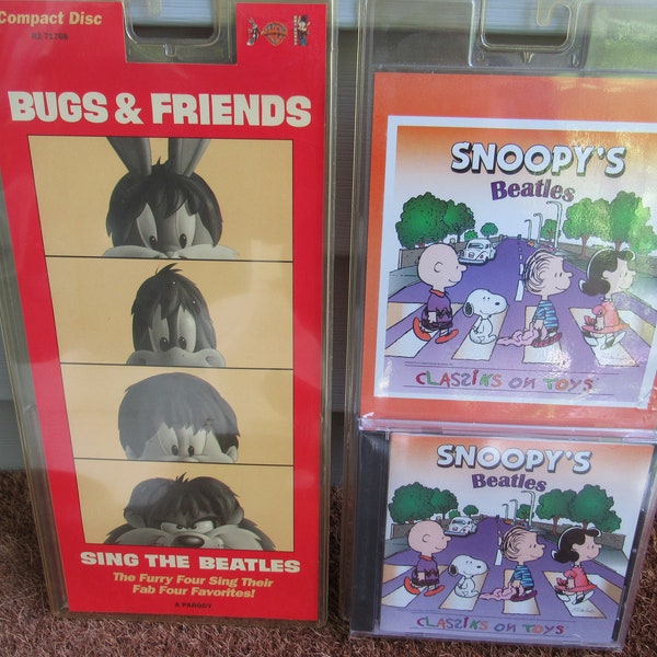 The Beatles Children's CD's, Snoopy and Bugs & Friends