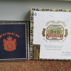 2 Cigar Boxes