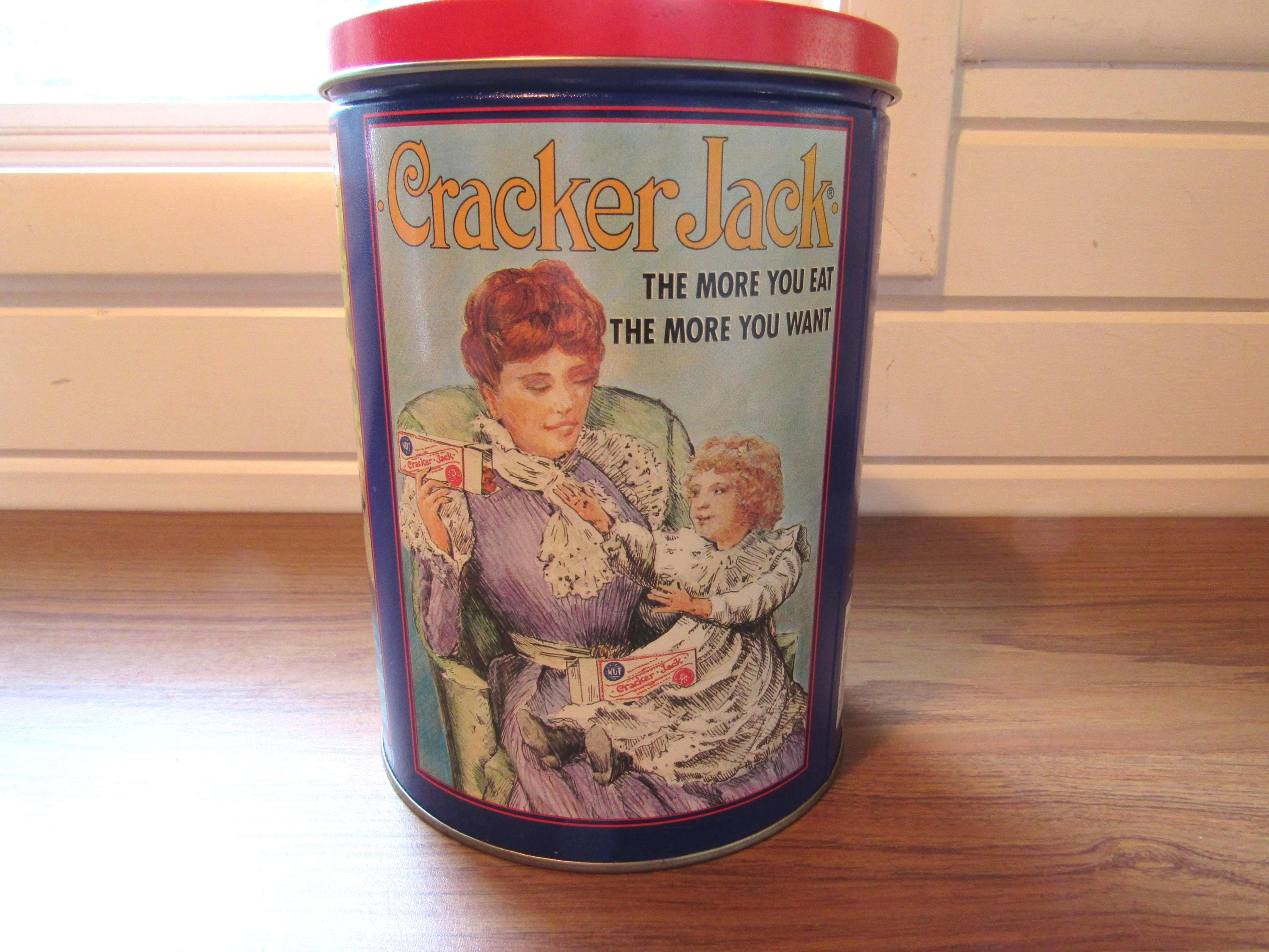 アンティーク缶　ヴィンテージ缶　大サイズ② Cracker Jack Vintage Cracker Jack Tin | eBay