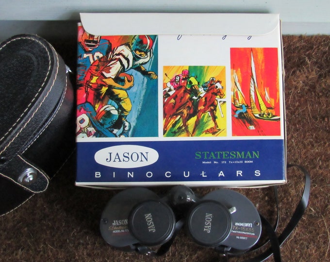 1966 JASON STATESMAN BINOCULARS Model 172 Etsy