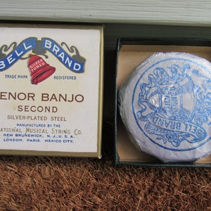 Vintage Bell Brand Tenor Banjo Strings