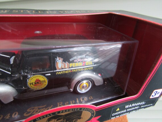 Ertl Anheuser Busch 1932 panneau de livraison banque camion métal moulé sous pression 1/25 NEUF