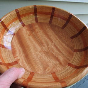 Handmade, Signed Wooden Bowl