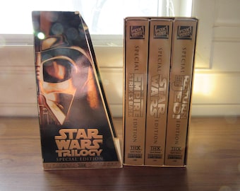 1997 VHS STAR WARS Trilogy Special Edition