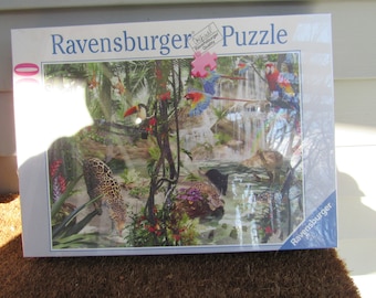 4 New & Sealed RAVENSBURGER JIGSAW PUZZLES ( see pics)