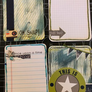 Journaling Cards - Grungy