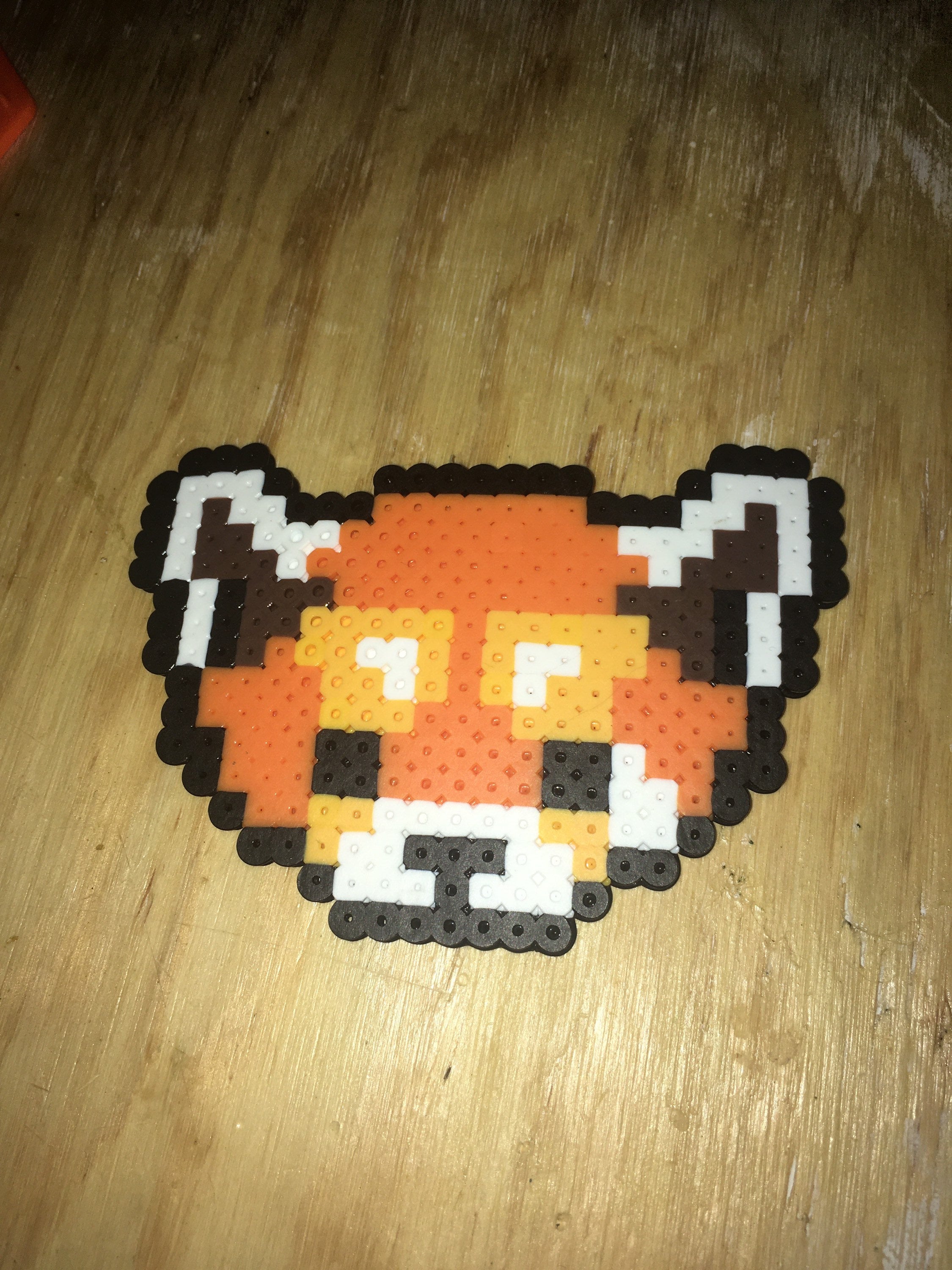 Turning Red Panda Perler Etsy