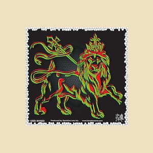 Conquering Lion of Judah 4 Inch Sticker-car sticker, laptop sticker, vinyl sticker, decal