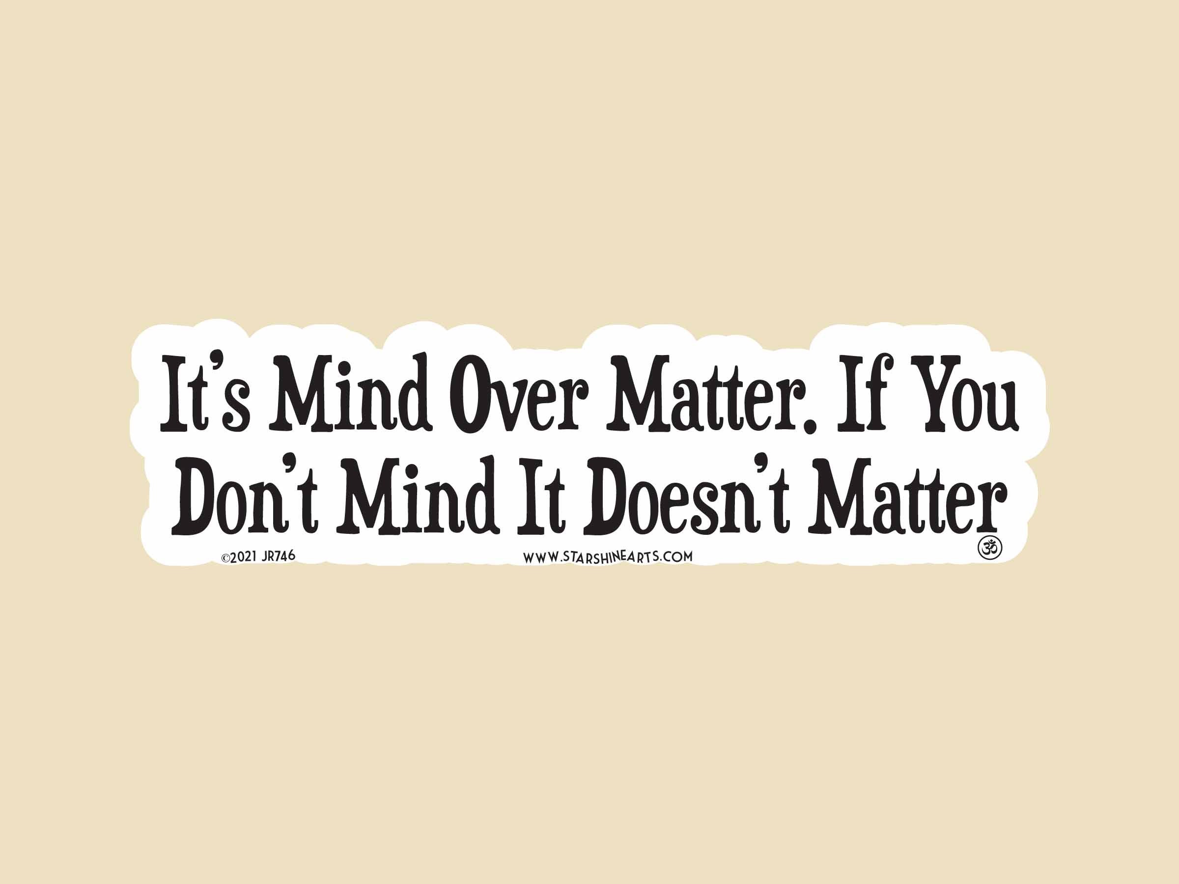 It s mind over matter if you don t mind it etsy