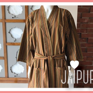 Cotton Kimono, Convertible Top, Printed Dressing Gown, Wrap top, Dressing robe, BRIDESMAID ROBE, cardigan