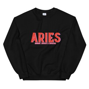 Aries Sweatshirt | Aries shirt | zodiac crewneck | zodiac shirt | zodiac sign| gift for Aries |astrology| Aries birthday | women shirts