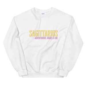 Sagittarius sweatshirt, Sagittarius shirt, zodiac crewneck, gift for Sagittarius, Sagittarius birthday, Zodiac shirt, Astrology sweatshirt