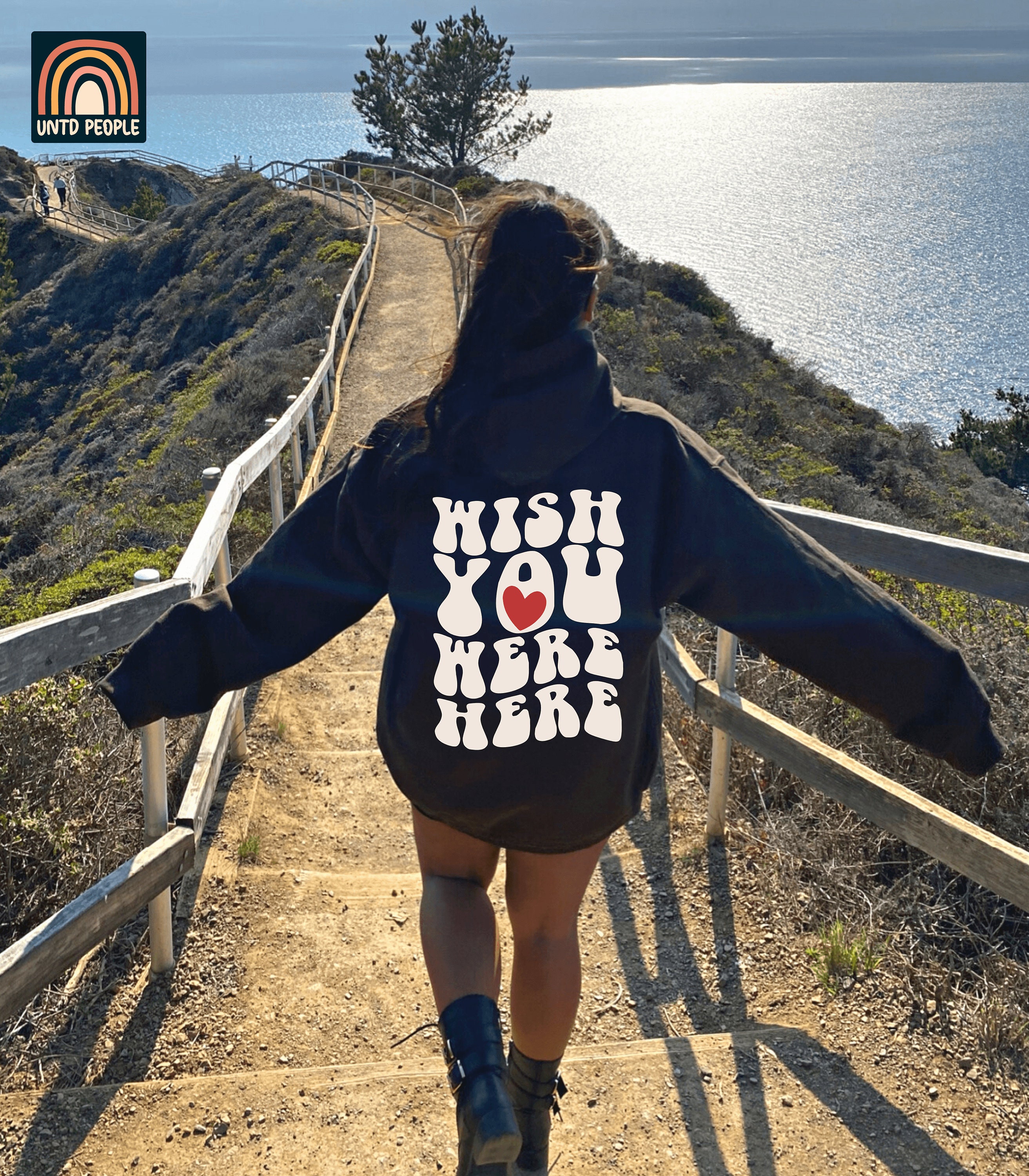 i wish you were here hoodie
