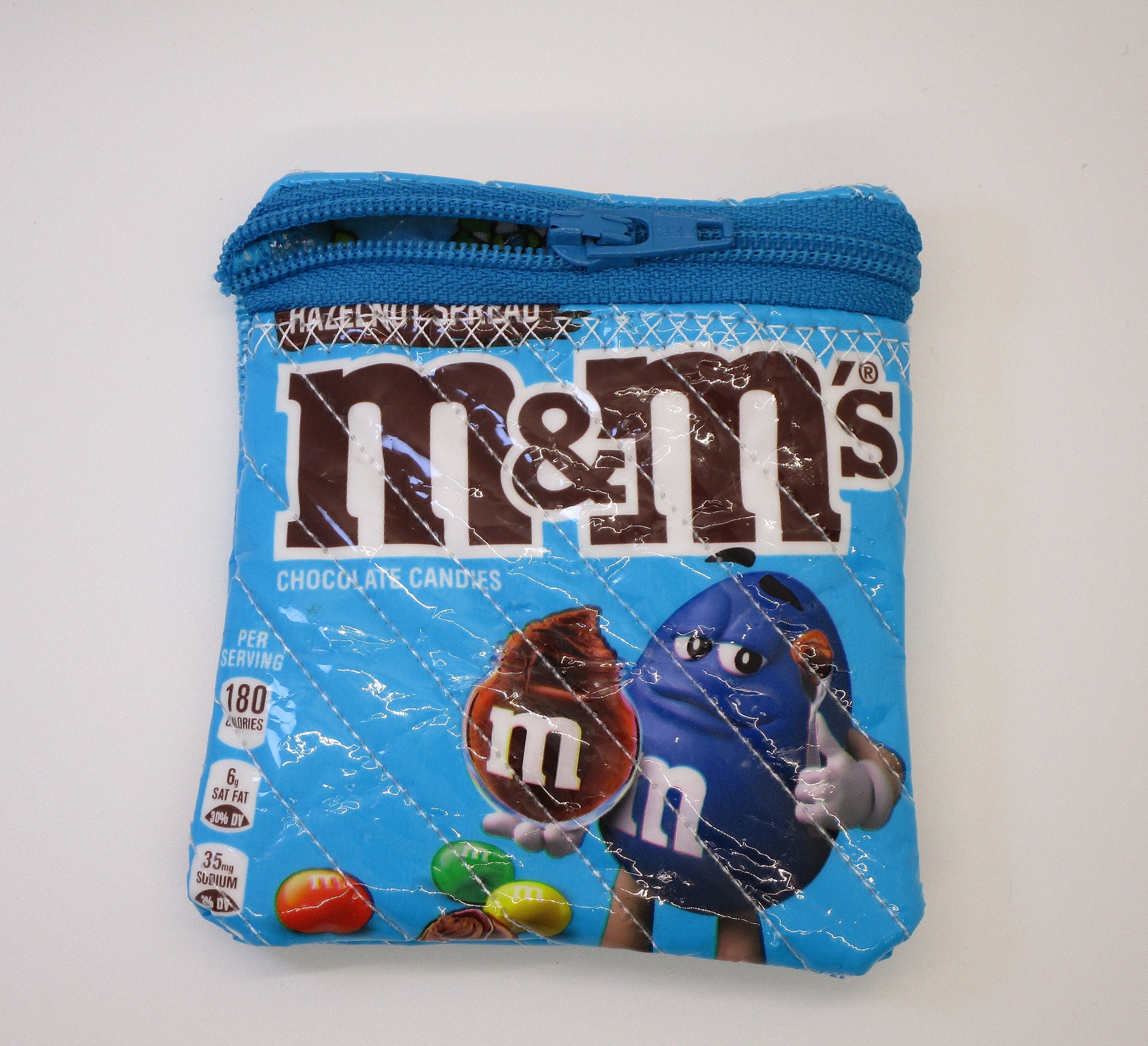 blue bag m&ms