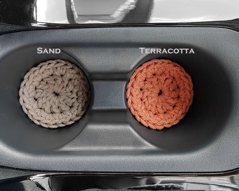 Boho Car Accessories for Women Floral Car Coasters Set of 2 Etsy