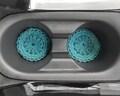 Absorbent Car Coasters Set of 2, Cute Boho Car Accessories for Women, Cute Crochet Mothers Day Gift From Daughter, New Driver Gifts product logo