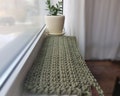 Cat Window Sill Bed, Cute Pink Windowsill Cat Mat, Crochet Eco Friendly Pet Protector, Small Dog Bed, Cat Dad Gift product logo