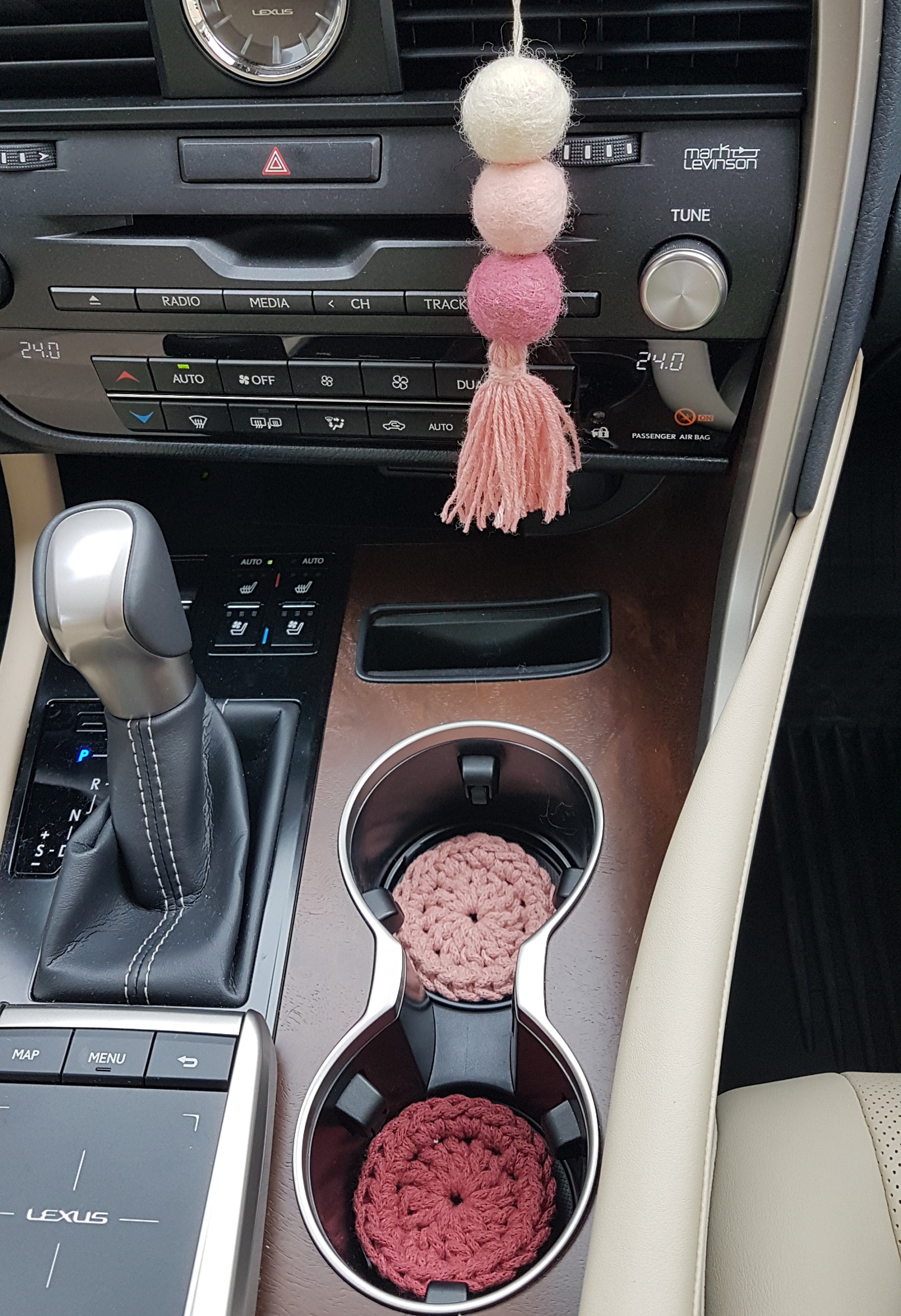 Boho Car Accessories for Teens Teal Car Coasters Set of 2 for Etsy