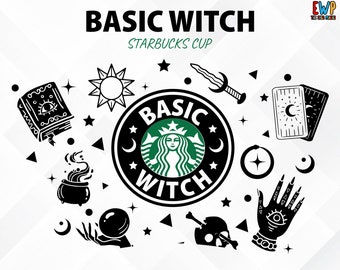Download Witch Starbucks Svg Etsy
