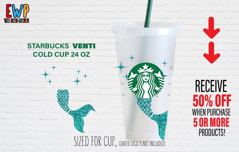 Free Free 157 Mermaid Cup Wrap Svg SVG PNG EPS DXF File