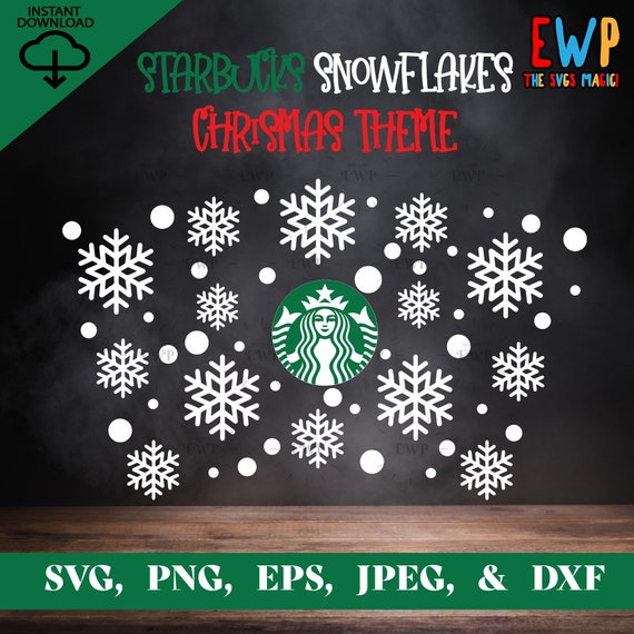 Download Snowflake Starbucks Cup Svg Christmas Starbuck Cold Cup Svg Etsy PSD Mockup Templates