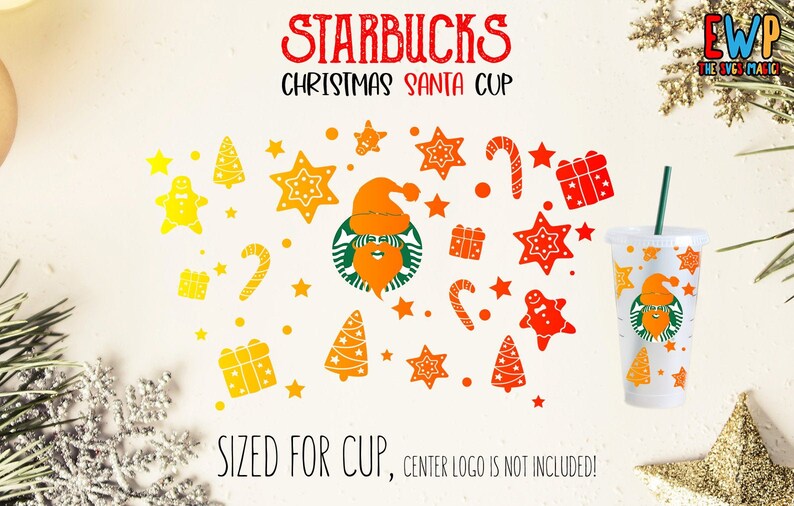 Download Starbucks Christmas Santa Cup SVG Christmas Starbuck Cold ...