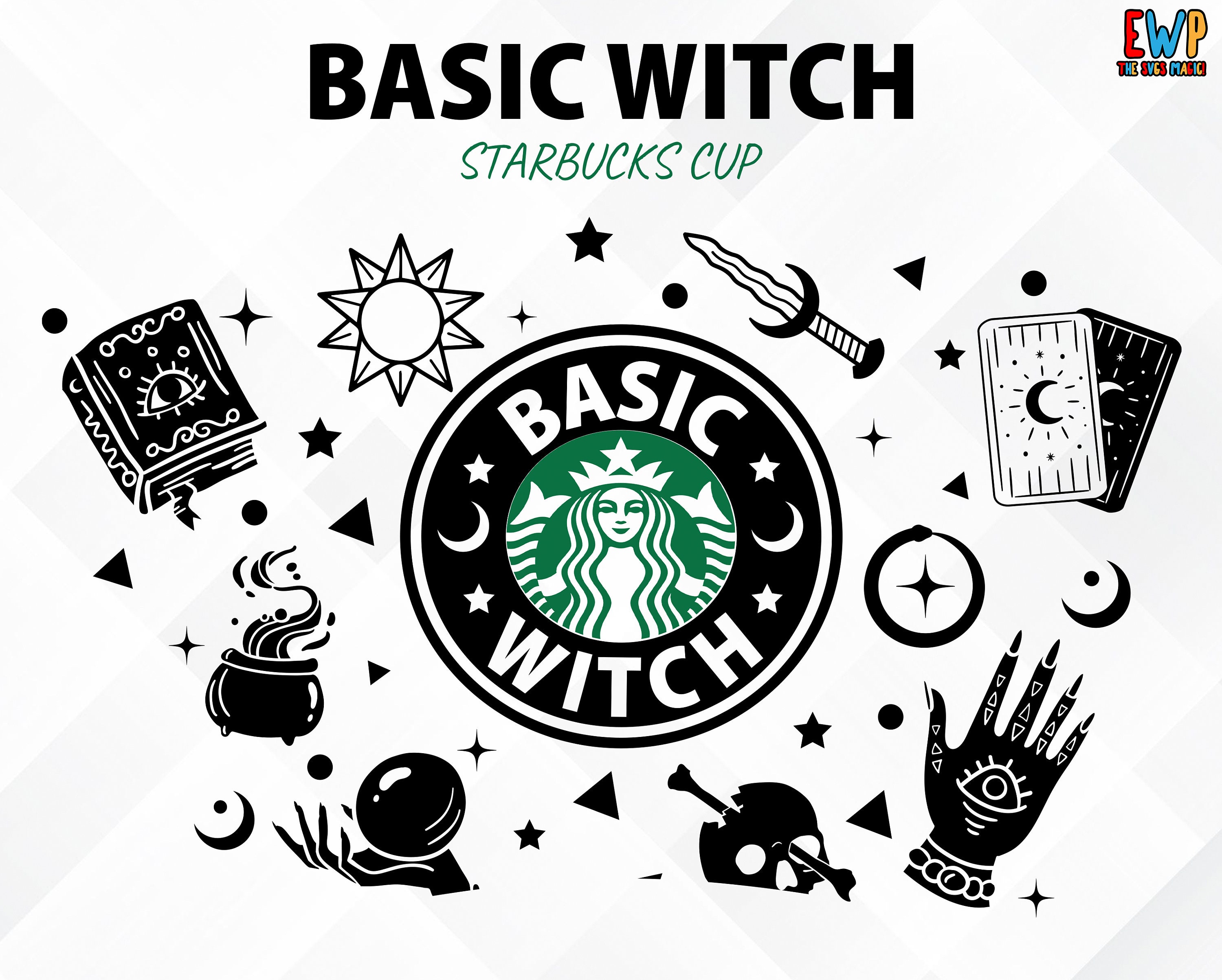 starbucks basic witch