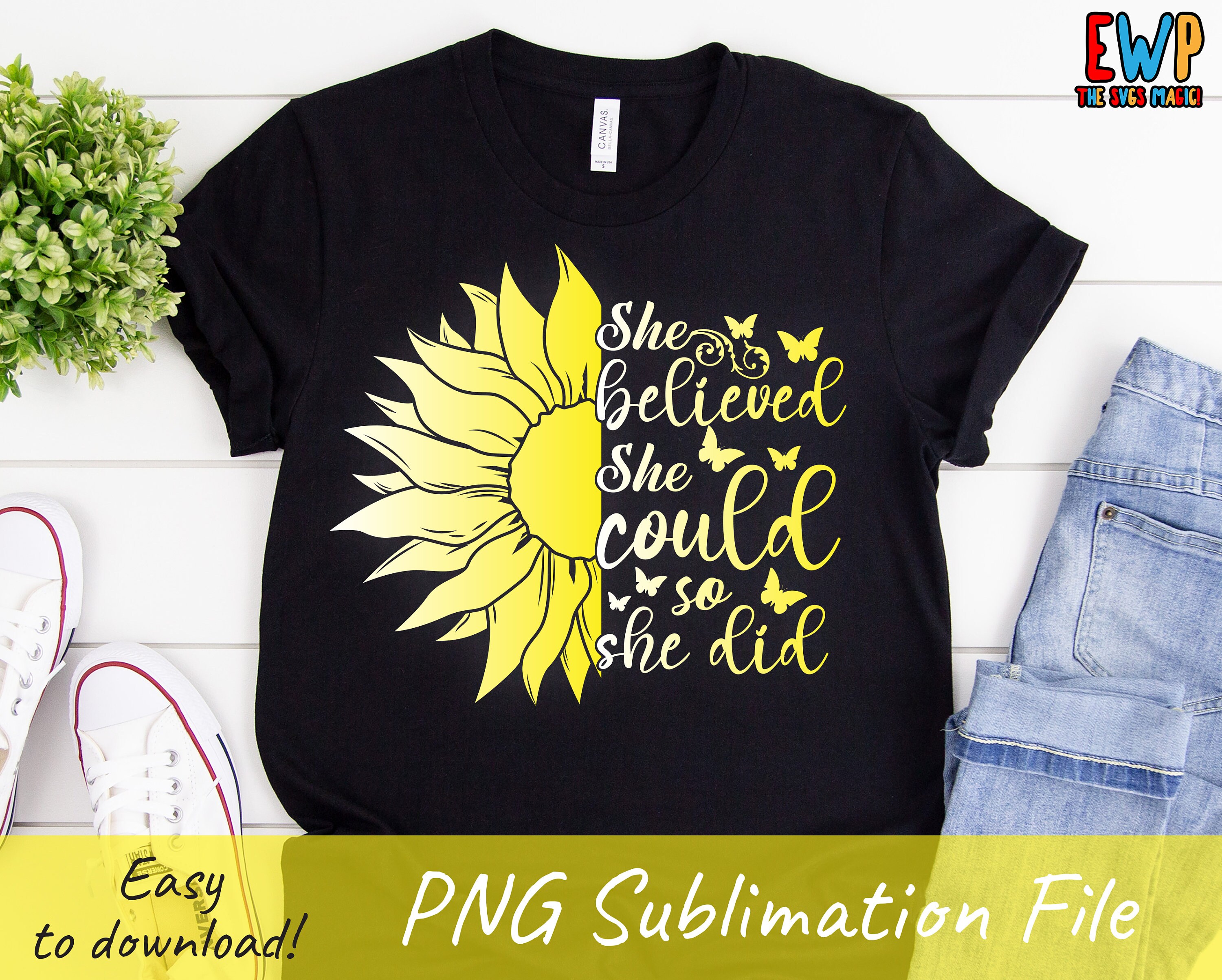 Free Free 334 Sunflower Svg She Believed She Could SVG PNG EPS DXF File