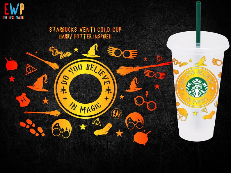 Download Do You Believe in Magic SVG the Potter Inspired Starbucks ...