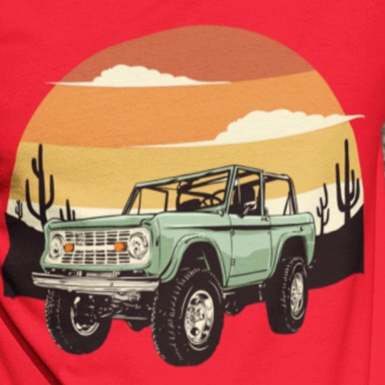 Ford Shirt, Ford Bronco Off Road T-Shirt