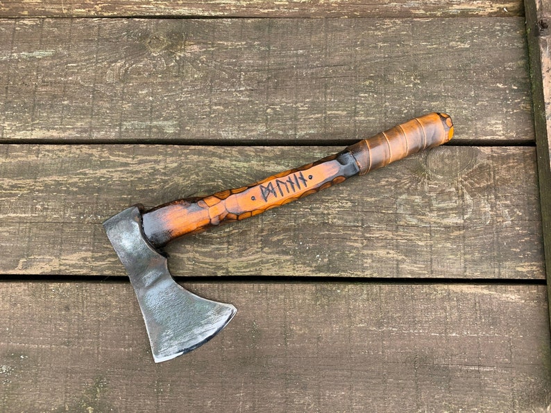 Custom Viking Throwing Axe IATF WATL Etsy