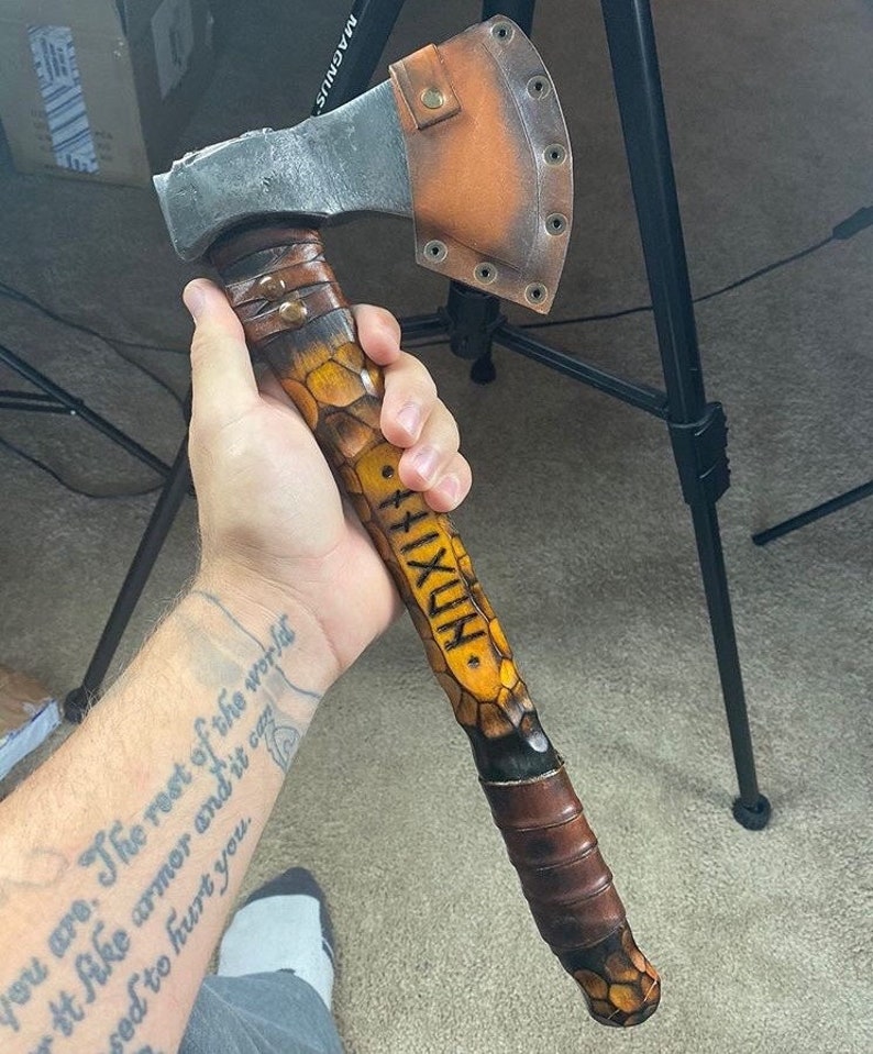 Custom Viking Throwing Axe IATF WATL Etsy