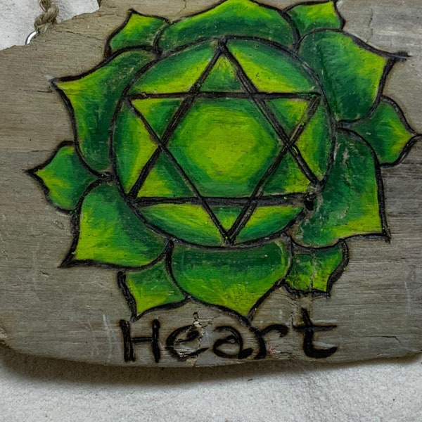 Heart Chakra Driftwood