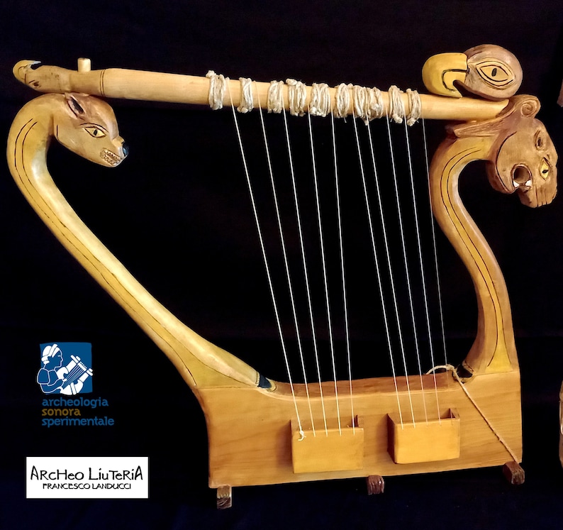 Hittite Kithara Inandik, Lyre Inandik, Lyra Inandik, Cithara Inandik ...