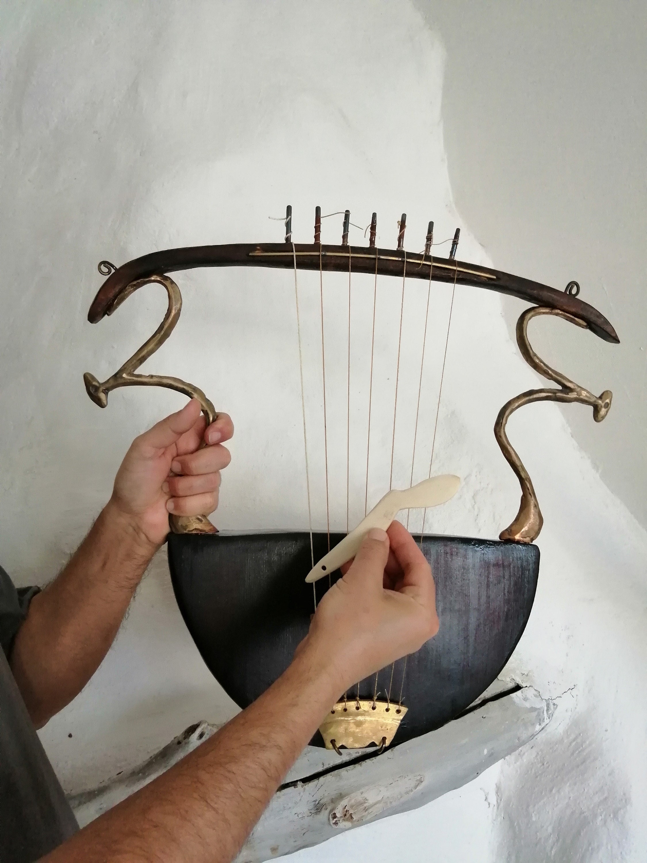 Cithara Heptachord Kithara Heptachord Zither Heptachord Etsy UK