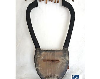 Lyra - Kithara - Barbiton from Etruscan find from Fiesole (Florence) - Lyre - Phorminx