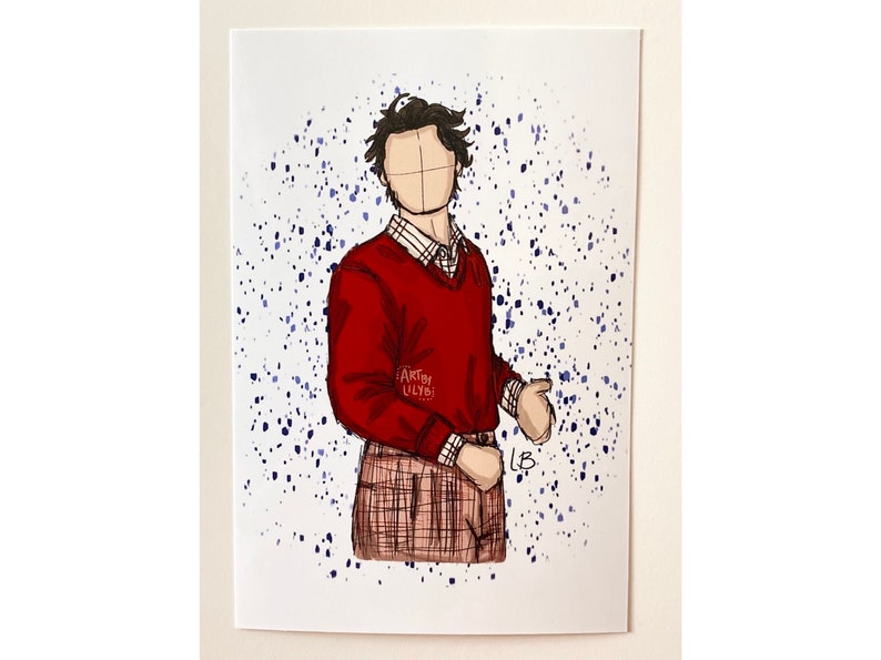glossy photo paper 6x4\u201d HS Illustration Print