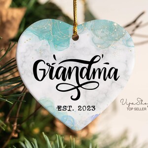 Promoted To Grandparents Ornament, Christmas Ornament, Pregnancy Announcement, Reveal To Grandparents, New Baby Announcement Ornament
