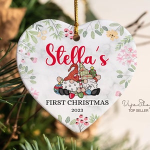 Custom Design Christmas Ornament, Personalized Ceramic Ornament, Personalized Text, Your Design Here, Custom Ornament Text Color Keepsake