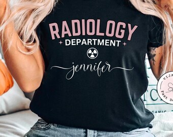 Personalized RAD Tech Shirt, Custom RAD Tech Shirt, RAD Tech Gift, Nurse Appreciation Gift, Radiologic Technologist Crewneck,Radiology