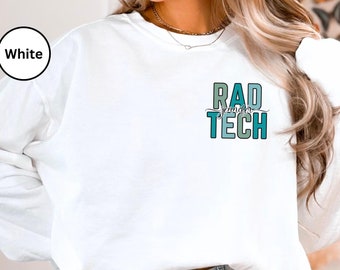 Personalized RAD Tech Shirt, Custom RAD Tech Shirt, RAD Tech Gift, Nurse Appreciation Gift, Radiologic Technologist Sweatshirt, Radiology