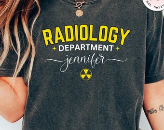 Personalized RAD Tech Sweatshirt, Custom RAD Tech Shirt, RAD Tech Gift, Nurse Appreciation Gift, Radiologic Technologist Crewneck,Radiology