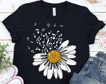 Daisy Shirt, Wildflower Shirt, Boho Shirt, Floral T-shirt Gift