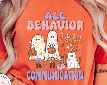 Aba Therapie ist eine Form der Kommunikation Shirt, AAC SPED Lehrer Inklusion Shirt, Neurovielfalt Bcba Slp OT Lehrer