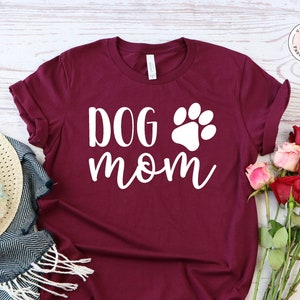Dog Mom Shirt, Dog Mom Tshirt, Dog Mom Tee, Love Dogs, Gift For Dog Mom, Custom Dog Shirt, Rescue Dog Mom, Pet Lover Shirt, Custom Shirt