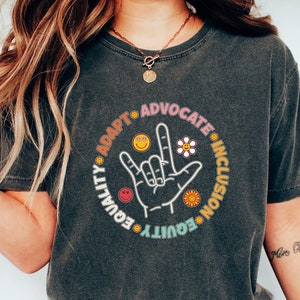 Spezielle Bildung Lehrer Shirts Aba Bcba Shirt RBT Inklusion Shirt Sped Shirt Ihre Worte Matter Shirt Neurovielfalt Iep Sped Lehrer Shirt
