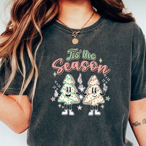 Christmas Sweatshirt, It&#39;s The Season Christmas Shirt, Christmas Shirts for Women, Christmas Crewneck pullover Sweater, cute Winter Shirt