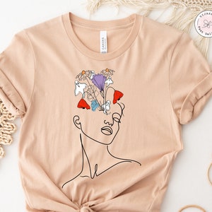 Retro Halloween Comfort Colors shirt, Vintage Floral Ghost Halloween Shirt, Vintage Ghost Halloween Shirt, The Witch Shirt, Minimalist Shirt